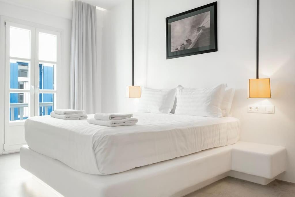 Luxury Apartment Center Of Mykonos Town - Sleeps 4 Exteriör bild